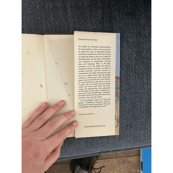 Carlos Castenada's The Journey to Ixtlan The Lessons of Don Juan 1972 Simon & Sc - Picture 11 of 12